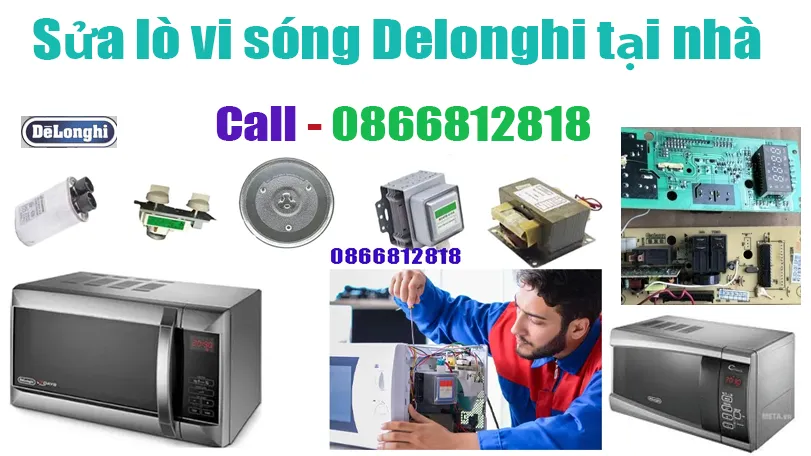 sửa lò vi sóng delonghi tại nhà