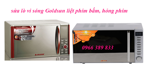 sửa lò vi sóng Goldsun liệt phím bấm hỏng phím