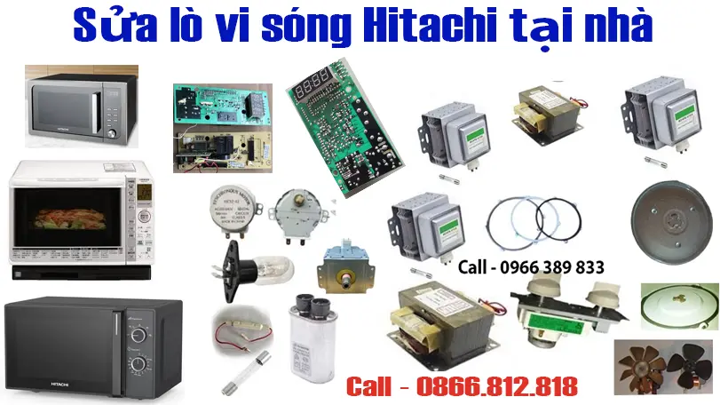 Sửa lò vi sóng Hitachi tại hà nội