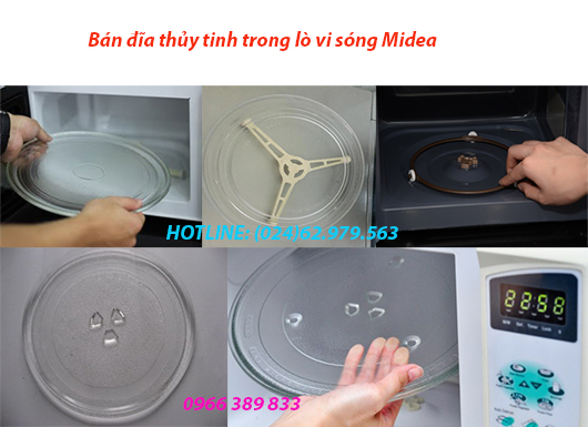 bán đĩa lò  vi sóng Midea
