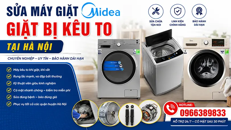 sua-may-giat-midea-giat-bi-keu-to