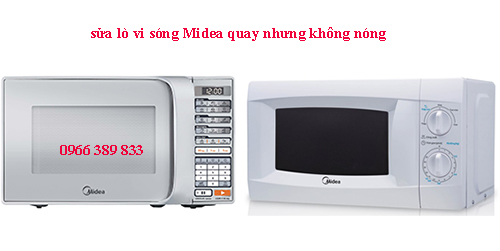 sua lo vi song midea quay khong nong