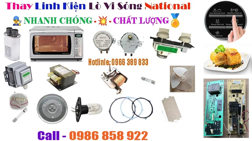 Trung tâm bảo hành lò vi sóng National chính hãng