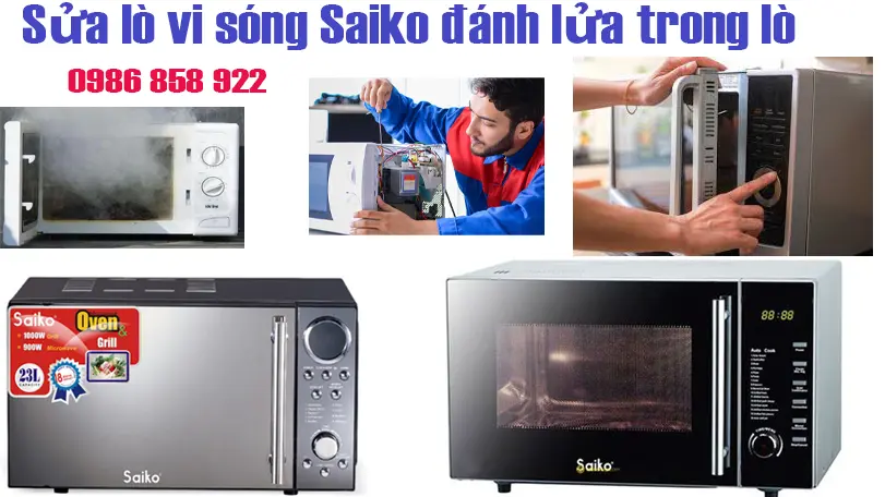 Sửa lò vi sóng Saiko tại Hà Nội uy tín nhất.