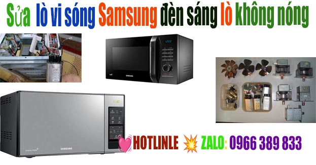 sua lo vi song samsung den sang khong nong thuc an