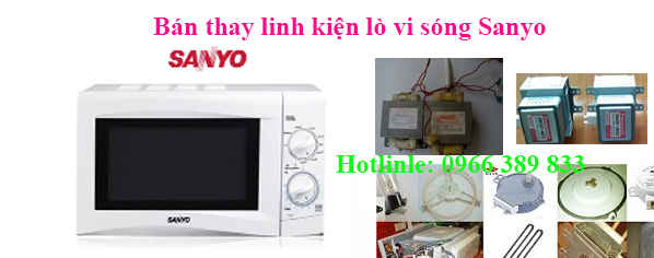 bán linh kiện lò vi sóng Sanyo