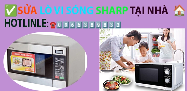 sua-lo-vi-song-sharp-tai-nha