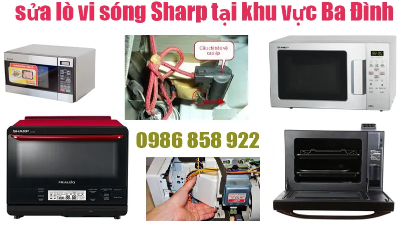 Sửa Lò Vi Sóng Sharp Tại Quận Ba Đình