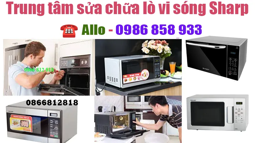 trung tâm sửa chữa lò vi sóng Sharp tại hà nội