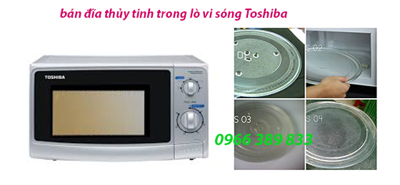 bán dĩa thủy tinh trong lò vi sóng toshiba