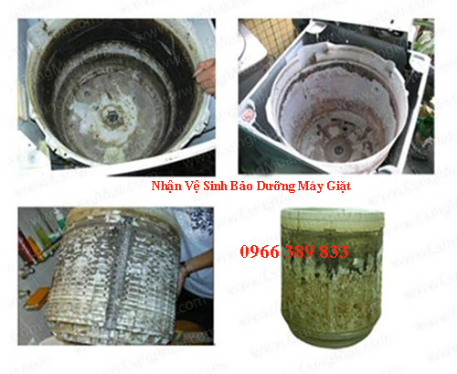 bao duong ve sinh may giat sharp