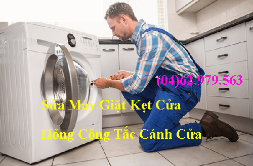sửa máy giặt Midea không mở cánh cửa