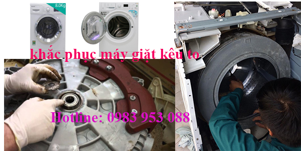 khac phuc su co may giat keu to run lac am am