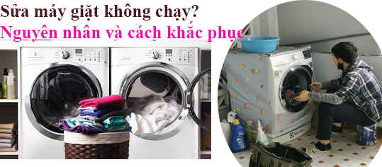 Sửa máy giặt không chạy
