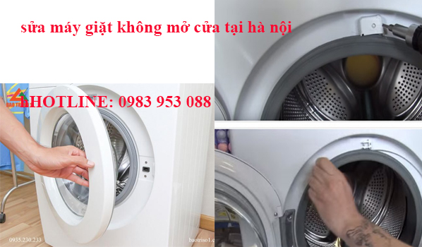 sửa máy giặt không mở cửa tại hà nội