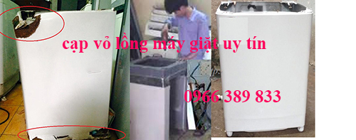 cạp vỏ, làm vỏ, sửa vỏ máy giặt tại hà nội