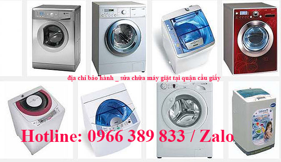 địa chỉ sửa máy giặt tại quận cầu giấy