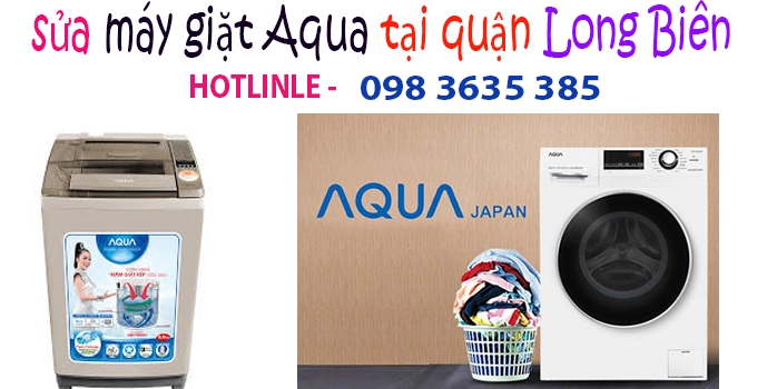 sua may giat aqua tai quan long bien
