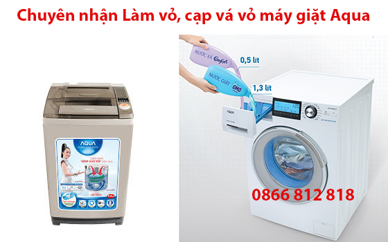 Chuyên nhận Làm vỏ, cạp vá vỏ máy giặt Aqua