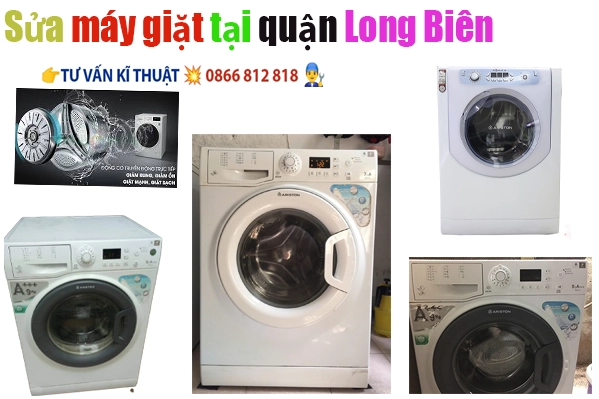 sửa máy giặt Ariston tại quận Long Biên