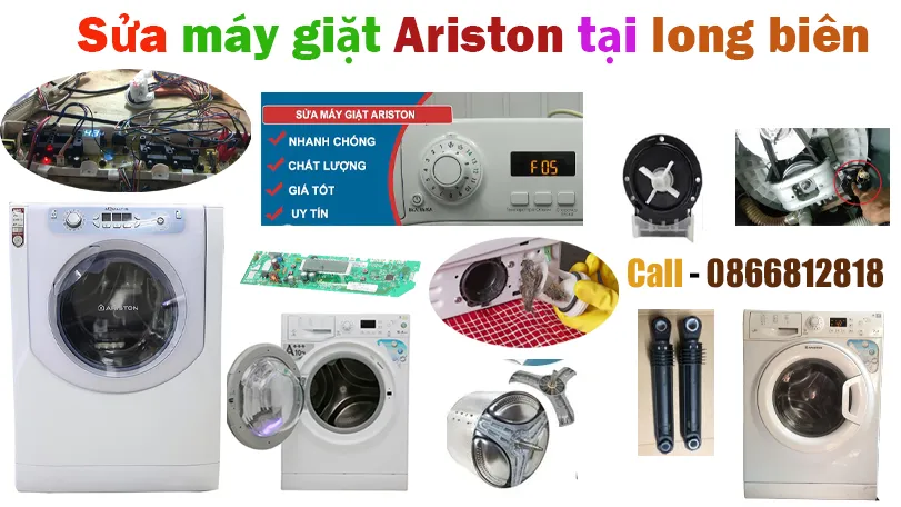 sửa máy giặt ariston tại Long Biên