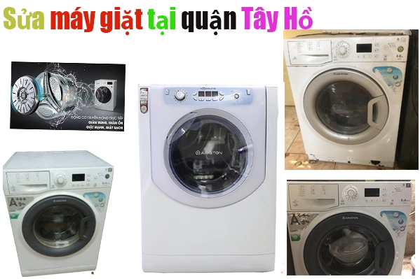 sửa máy giặt Ariston tại khu vực Tây Hồ