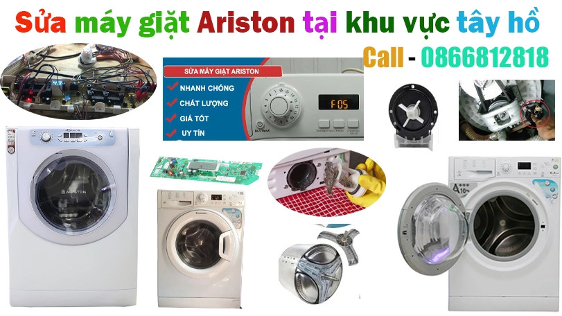 sửa máy giặt Ariston tại tây hồ tại hà nội