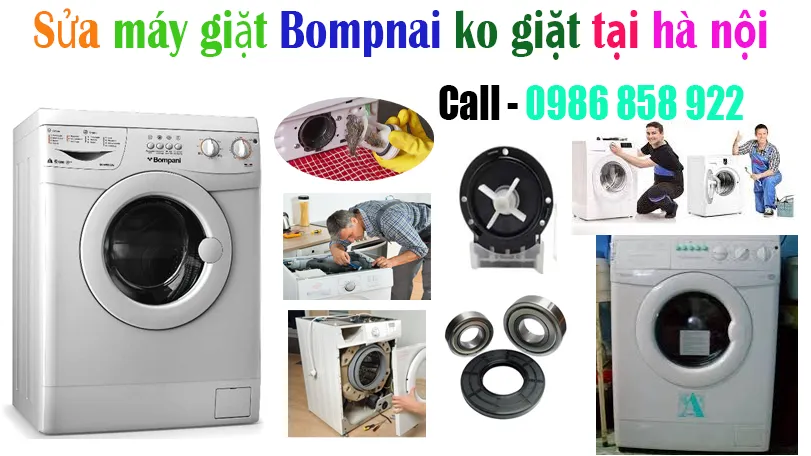 sửa máy giặt bompnai không giặt tại hà nội