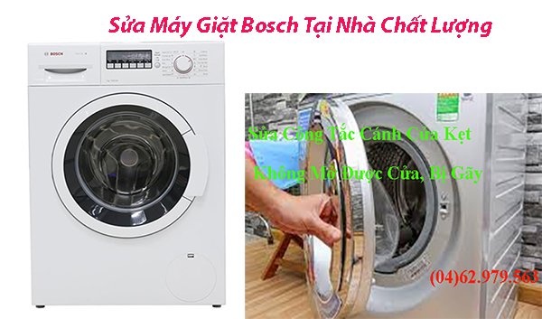 sua may giat bosch khong mo duoc canh cua
