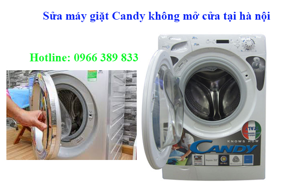 may giat Candy khong mo cua