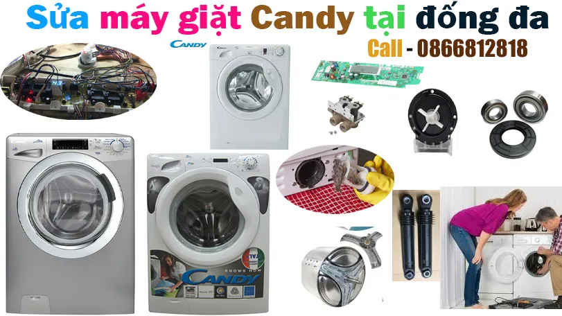 sửa máy giặt Candy tại đỐng đa