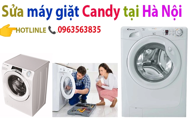 sua may giat Candy tai ha noi