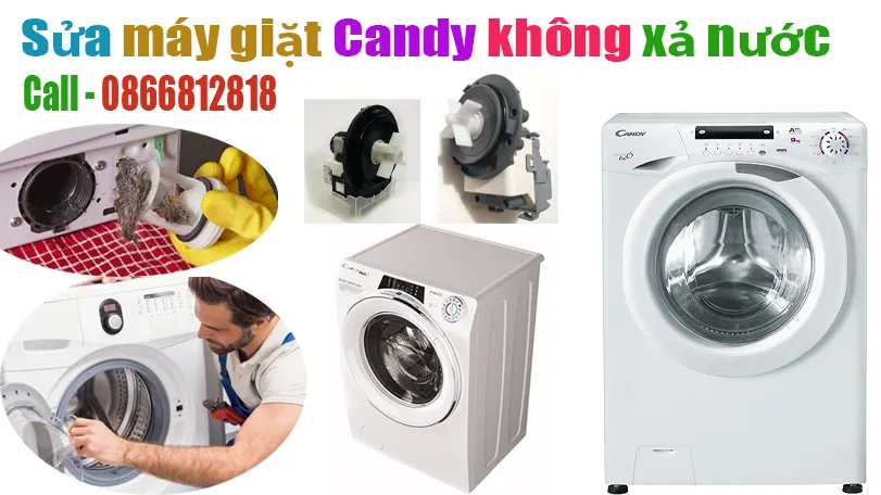 sửa máy giặt Candy không vắt tại hà nội