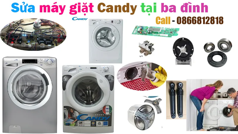 sửa m&aacute;y giặt Candy tại ba đ&igrave;nh h&agrave; nội
