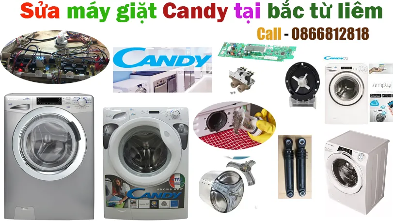 sửa máy giặt candy tại quận bắc từ liêm