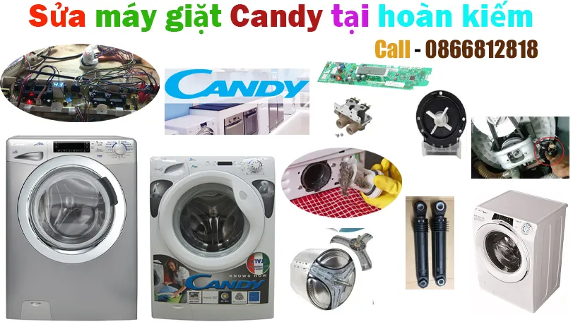 sửa máy giặt candy tại quận hoàn kiếm