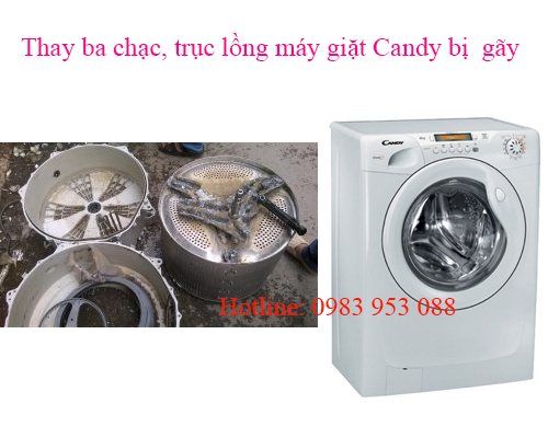 thay trac ba truc may giat candy thay trac ba truc may giat candy