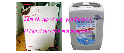 lam vo may giat daewoo bi han ri, sut chan