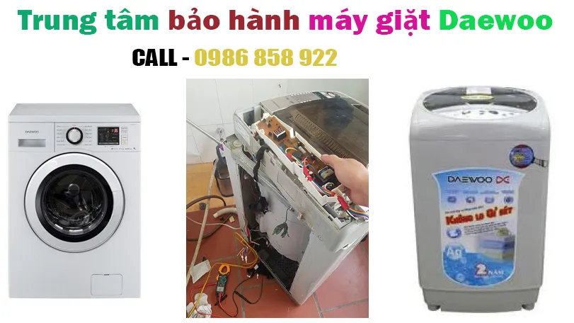 trung tâm bảo hành máy giặt daewoo tại hà nội
