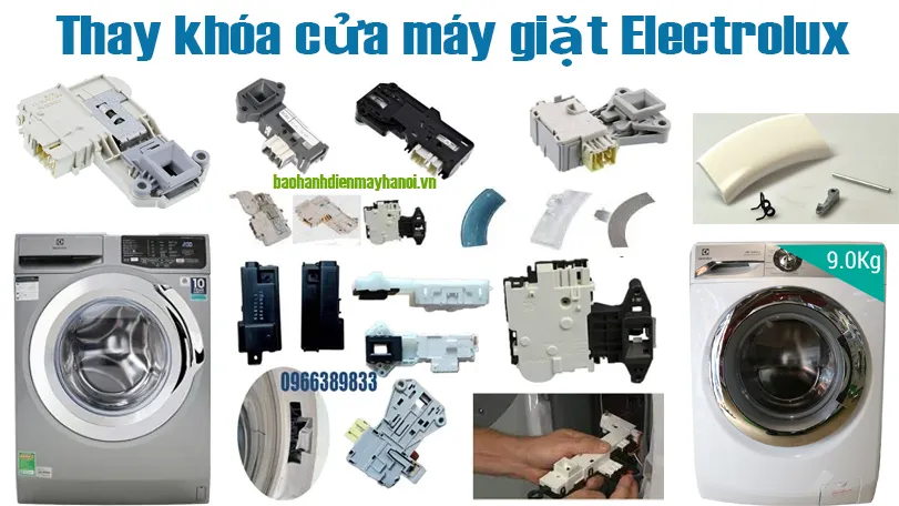 Thay Khóa Cửa Máy Giặt Electrolux Tại Hà Nội