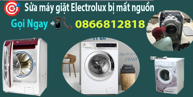 sua may giat electrolux bi mat nguon tai ha noi