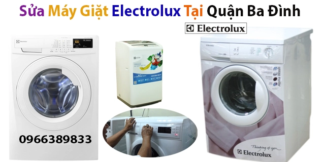 Sửa Máy Giặt Electrolux Tại Quận Ba Đình