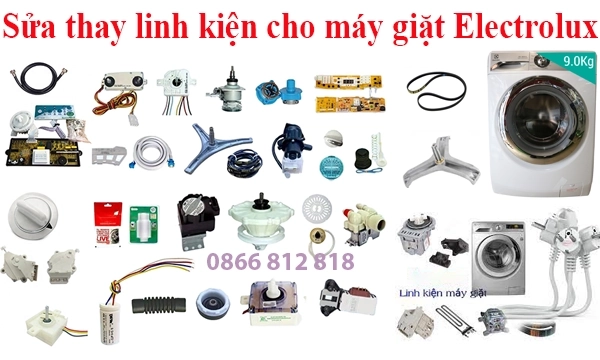 thay linh kien may giat electrolux hong nut star