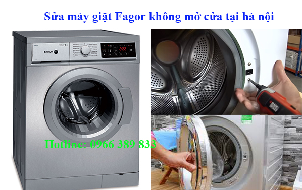 may giat fagor khong mo cua