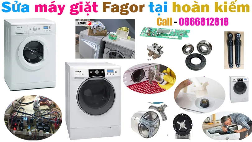 sửa máy giặt Fagor tại quận hoàn kiếm