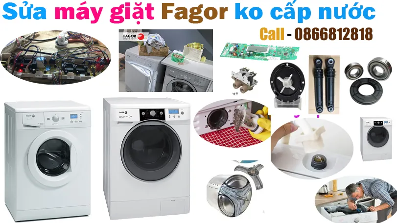 sửa máy giặt fagor không cấp nước tại hà nội