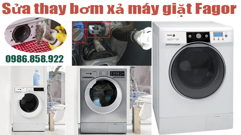 Sửa máy giặt Fagor không xả nước tại Hà Nội