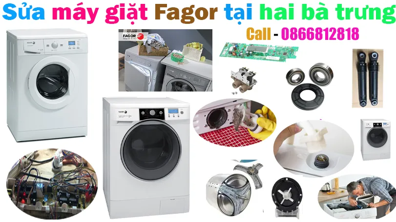 sửa máy giặt Fagor tại hai bà trưng