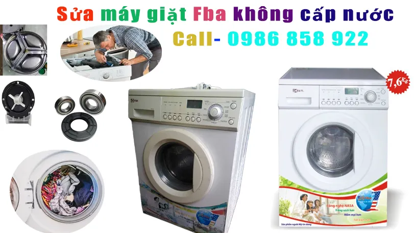 sửa máy giặt fba không cấp nước tại hà nội