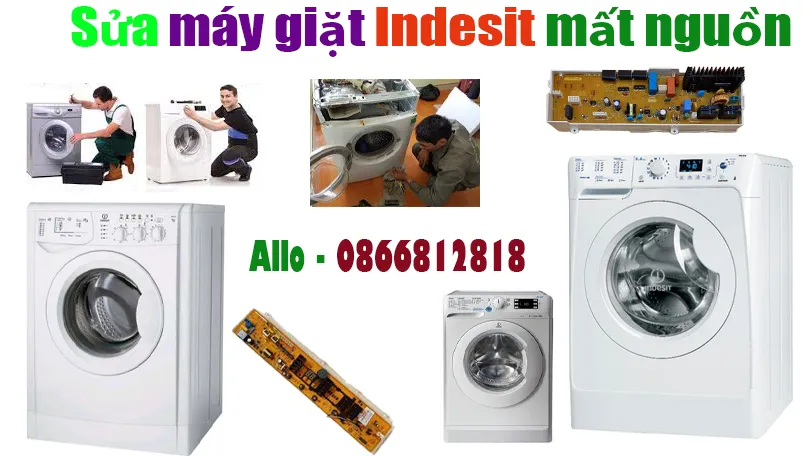 sửa máy giặt indesit mất nguồn tại hà nội